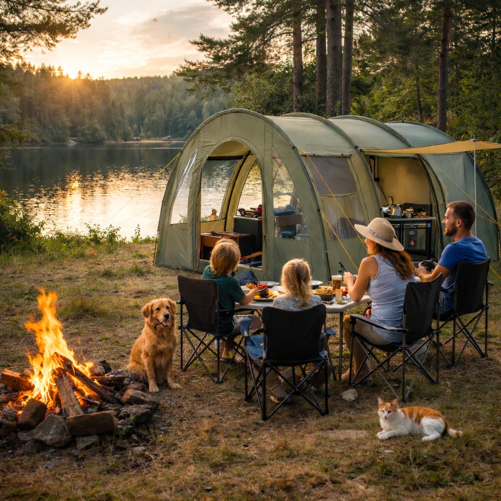 Packliste Camping und Zelten  CampFeuer