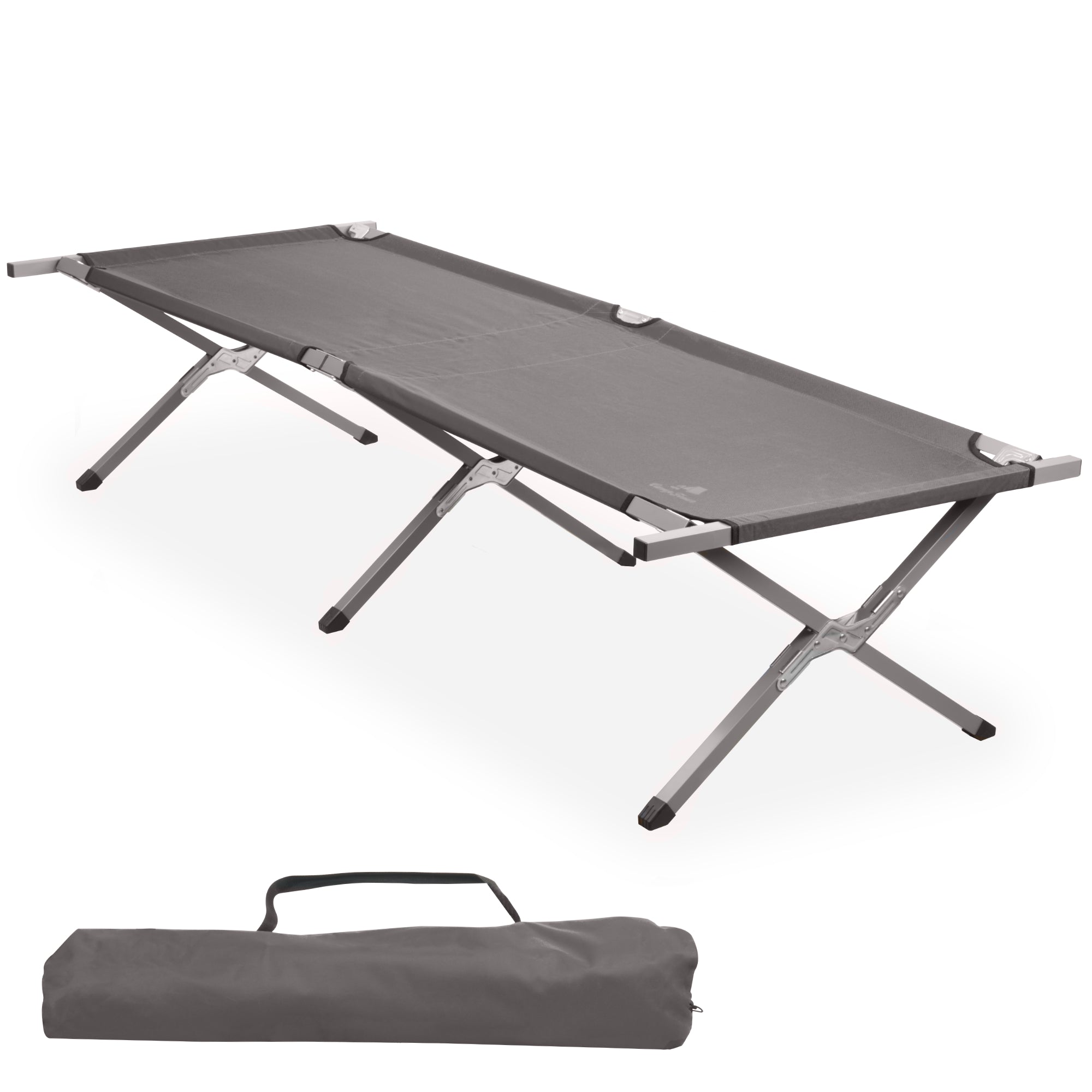 Feldbett, bis 180 kg, inkl. Tragetasche, Campingliege