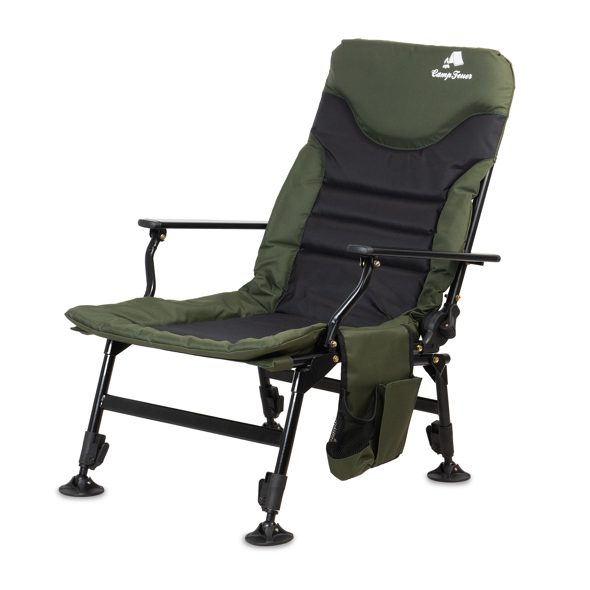 Angelstuhl, faltbarer Campingstuhl inkl. Tasche  CampFeuer