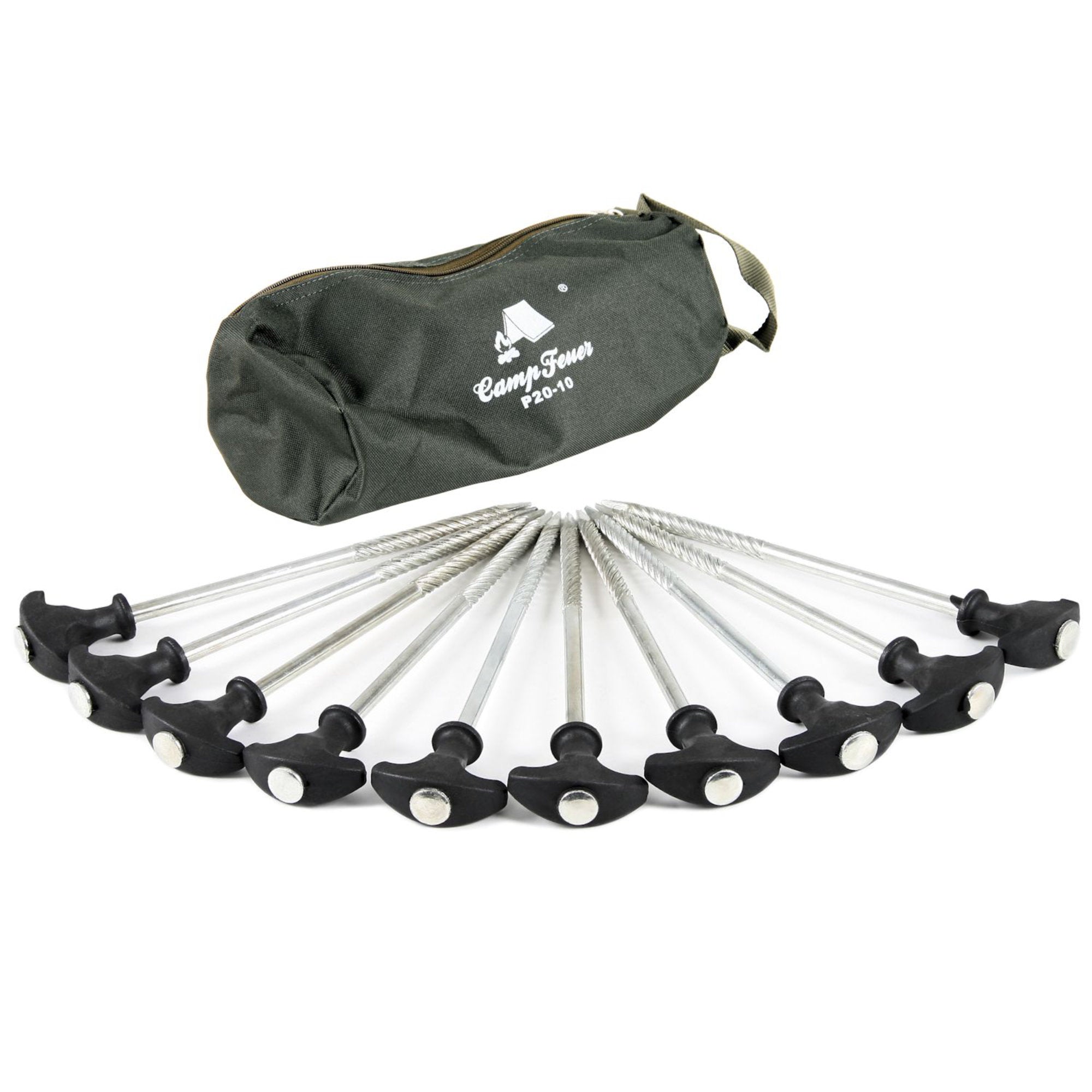 T-Pegs Heringe, à 20 cm, Erdnägel für Campingzelt – CampFeuer