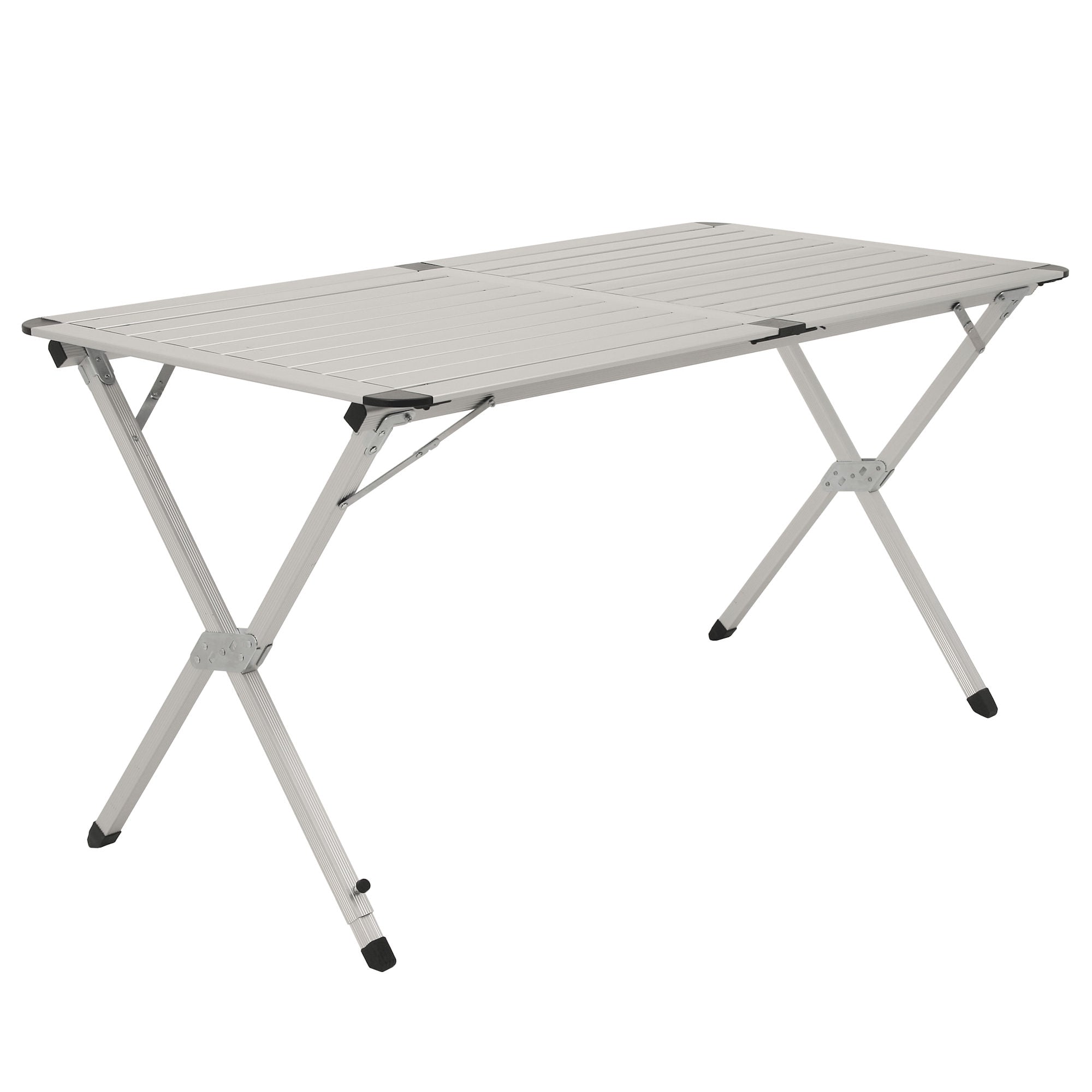 campingtisch gross faltbar Campingtisch, Aluminium, 140 x 70 x 70 cm, 4 Personen, faltbar – CampFeuer