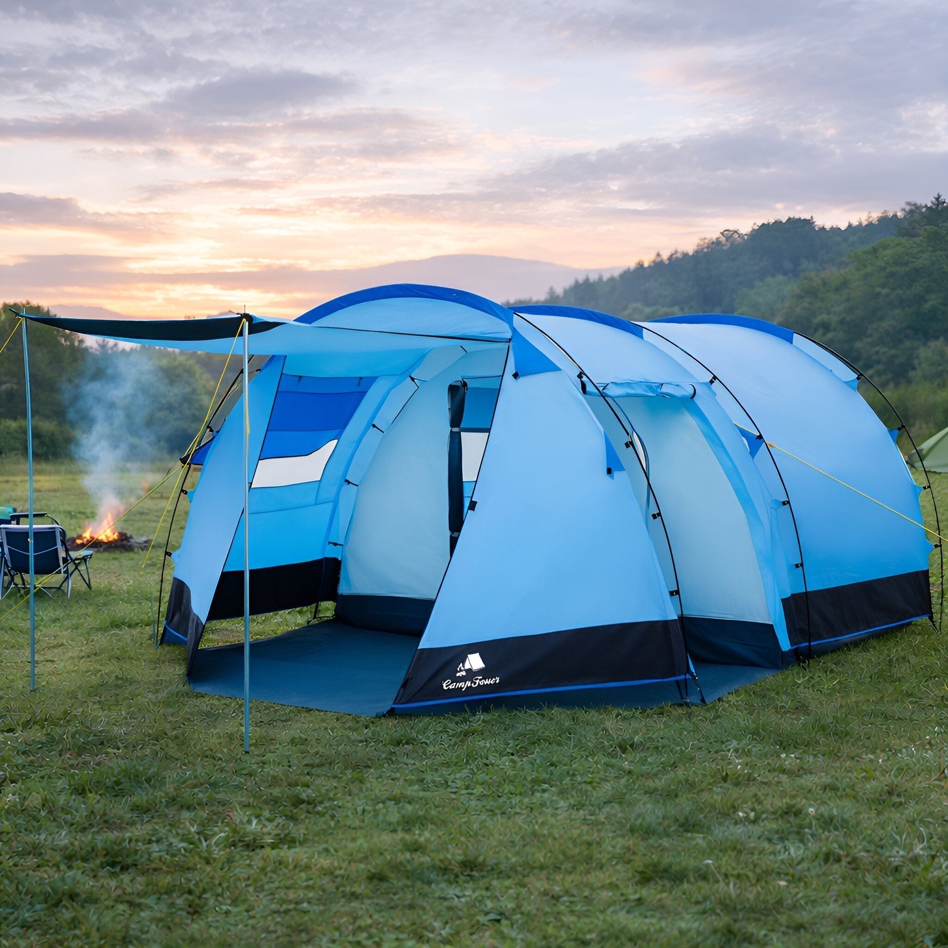 high peak zelt como 6.0 tent grey/green Sports & Outdoors Select Vehicle:Ford F150 | 6'6
