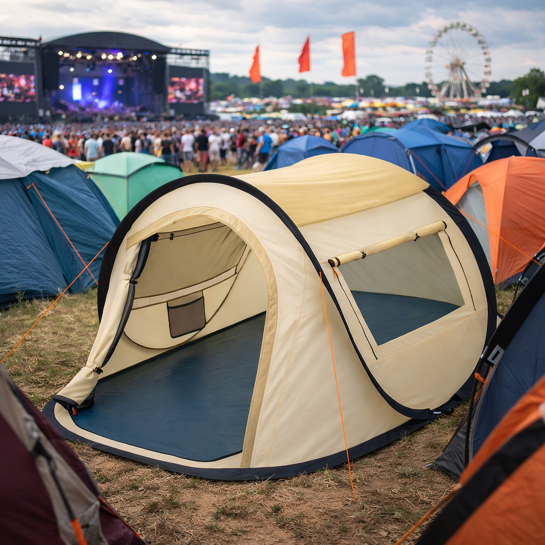 Festival-Camping: Tipps & Regeln für Open-Air-Festivals