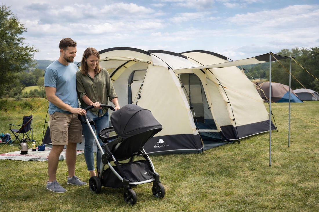 Camping mit Baby – entspannt draußen unterwegs