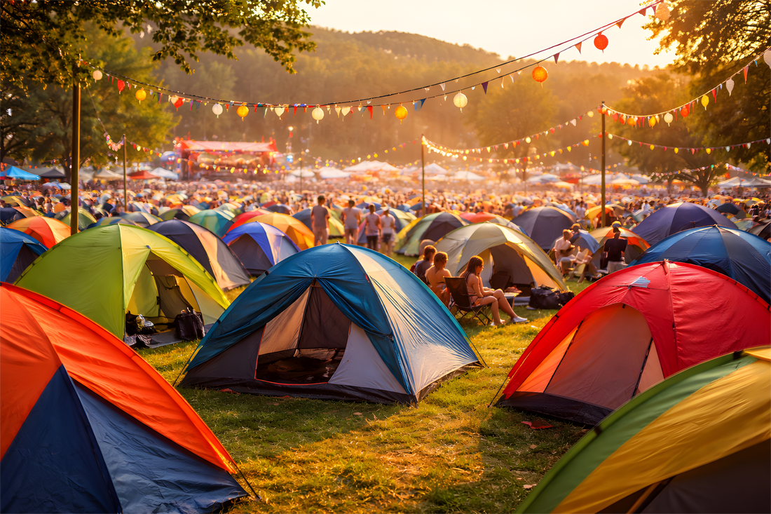 Camping-Regeln für Festivals – gut vorbereitet feiern
