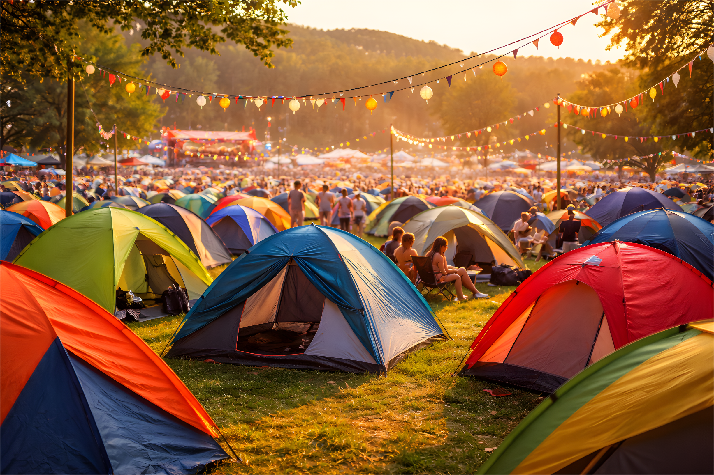 Camping-Regeln für Festivals – gut vorbereitet feiern
