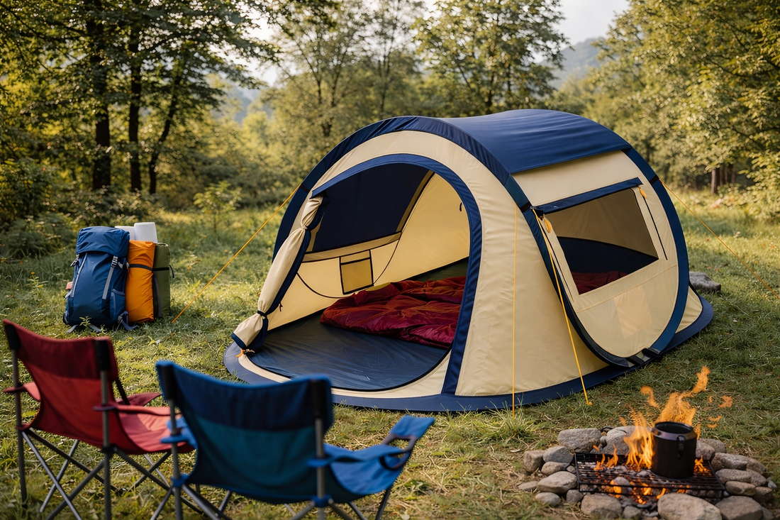 Wurfzelte – in Sekunden einsatzbereit
