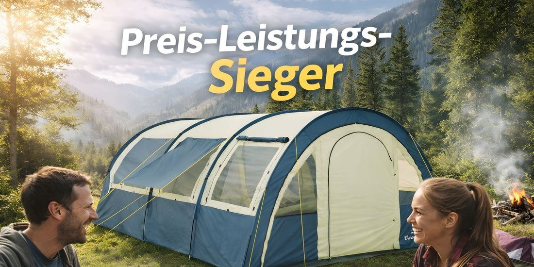 CampFeuer Zelt ist Preis-Leistungs-Sieger bei Vergleich.org