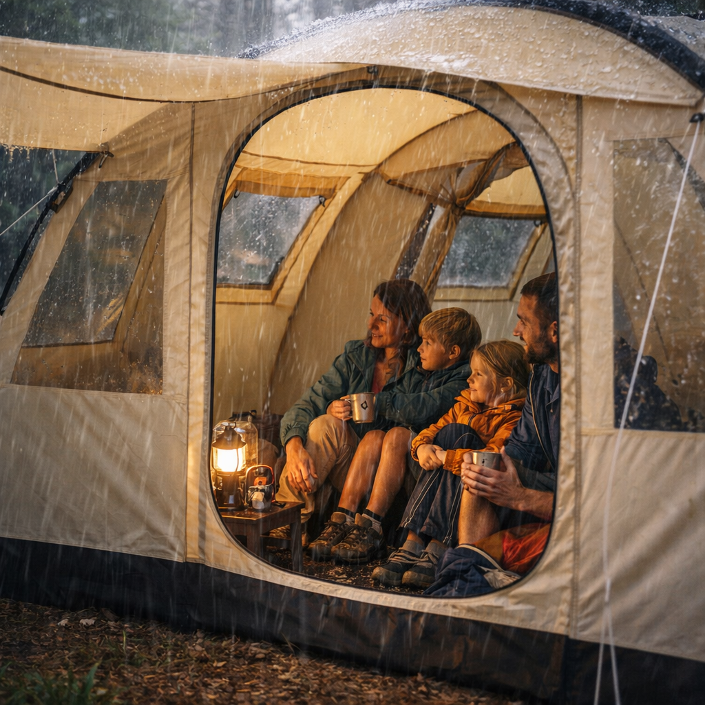 Wetterfeste Zelte