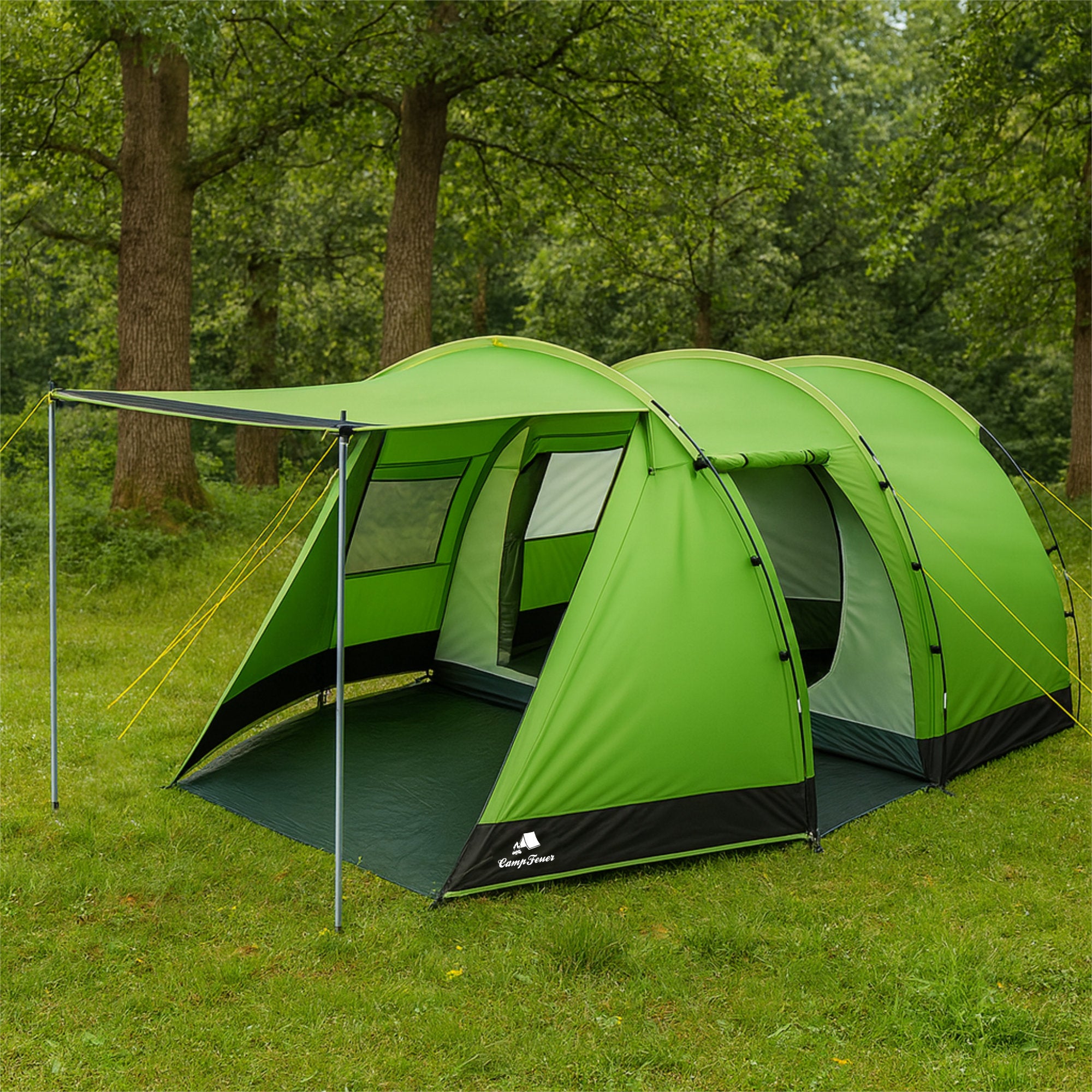 campfeuer tunnelzelt 1018 Tunnelzelt "Super+", 4 Personen – CampFeuer