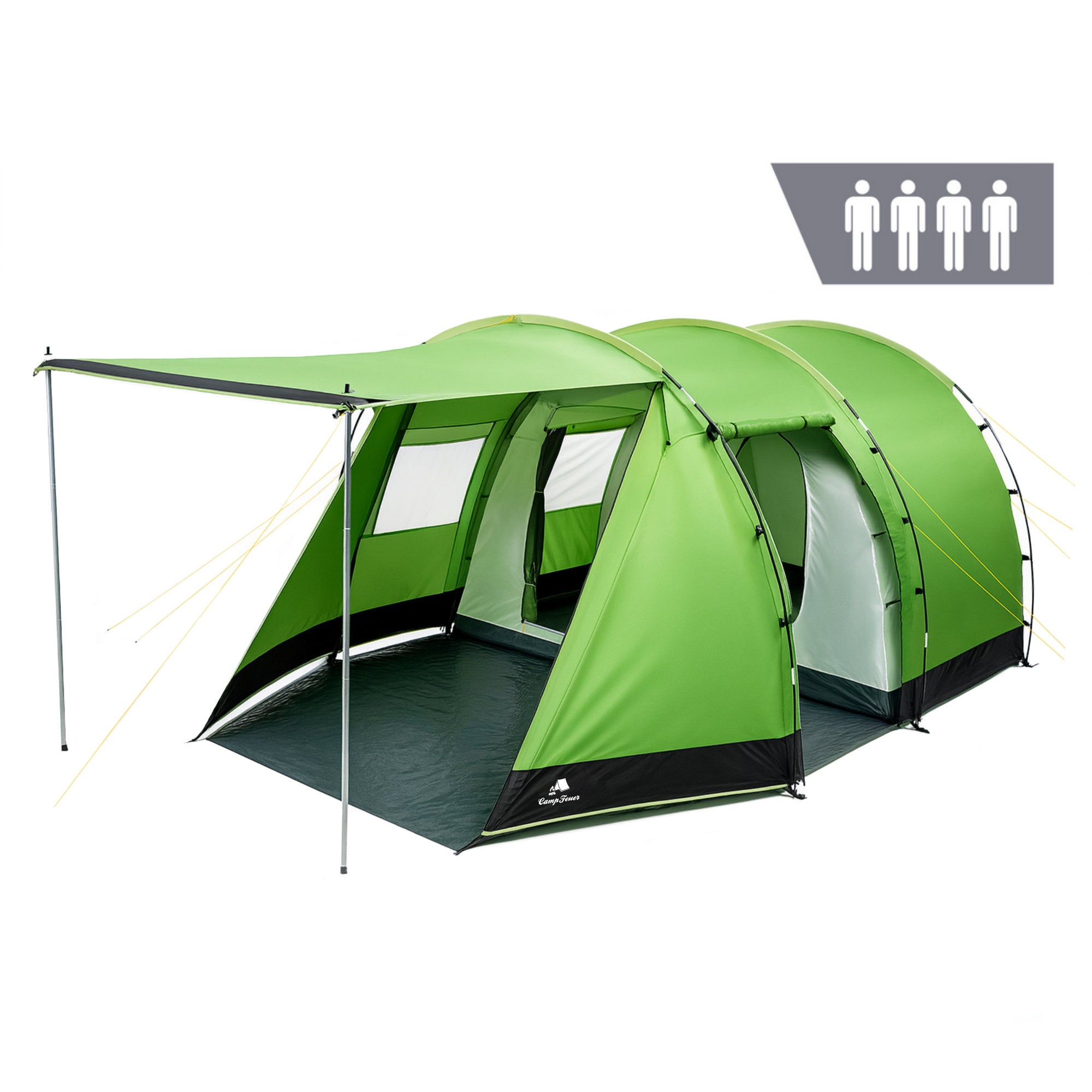 Tunnelzelt "Super+", 4 Personen