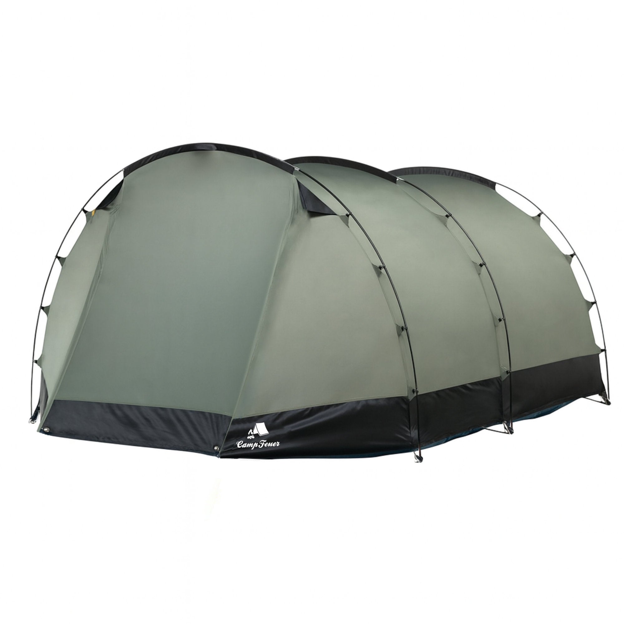 campfeuer tunnelzelt grau 5 personen 3000 mm Tunnelzelt "Super+", 4 Personen – CampFeuer