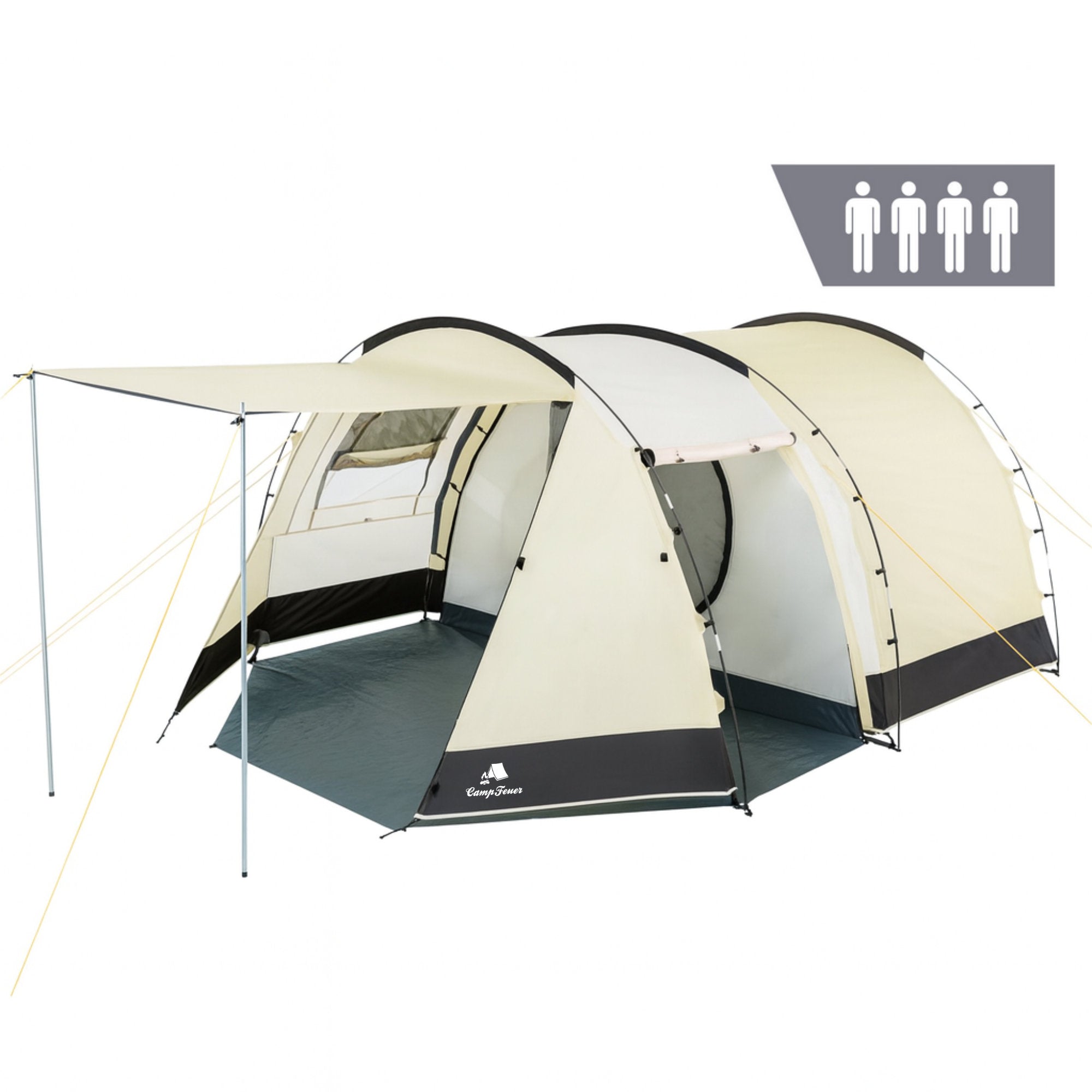 Tunnelzelt "Super+", 4 Personen