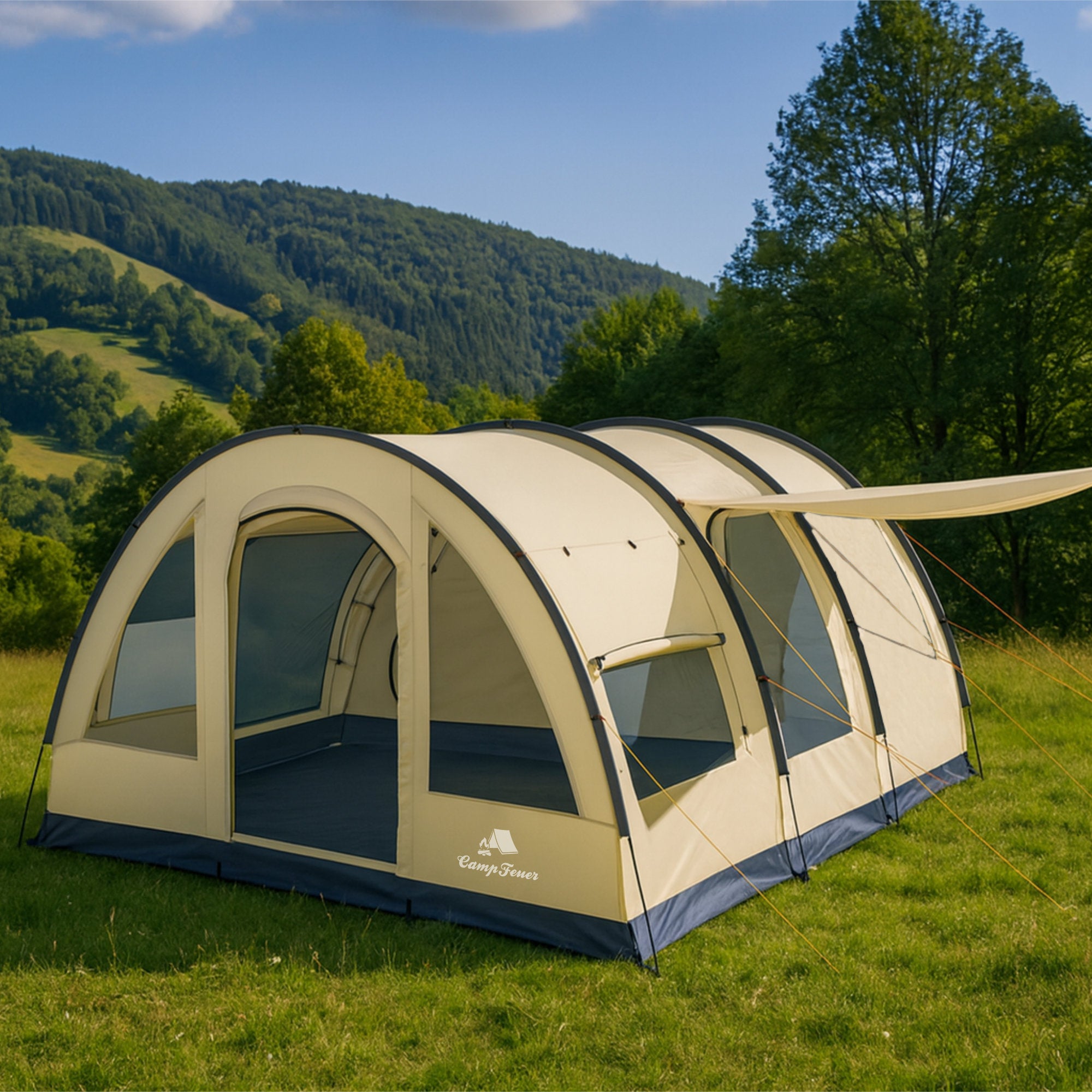 Tunnelzelt "TunnelX", 4 Personen