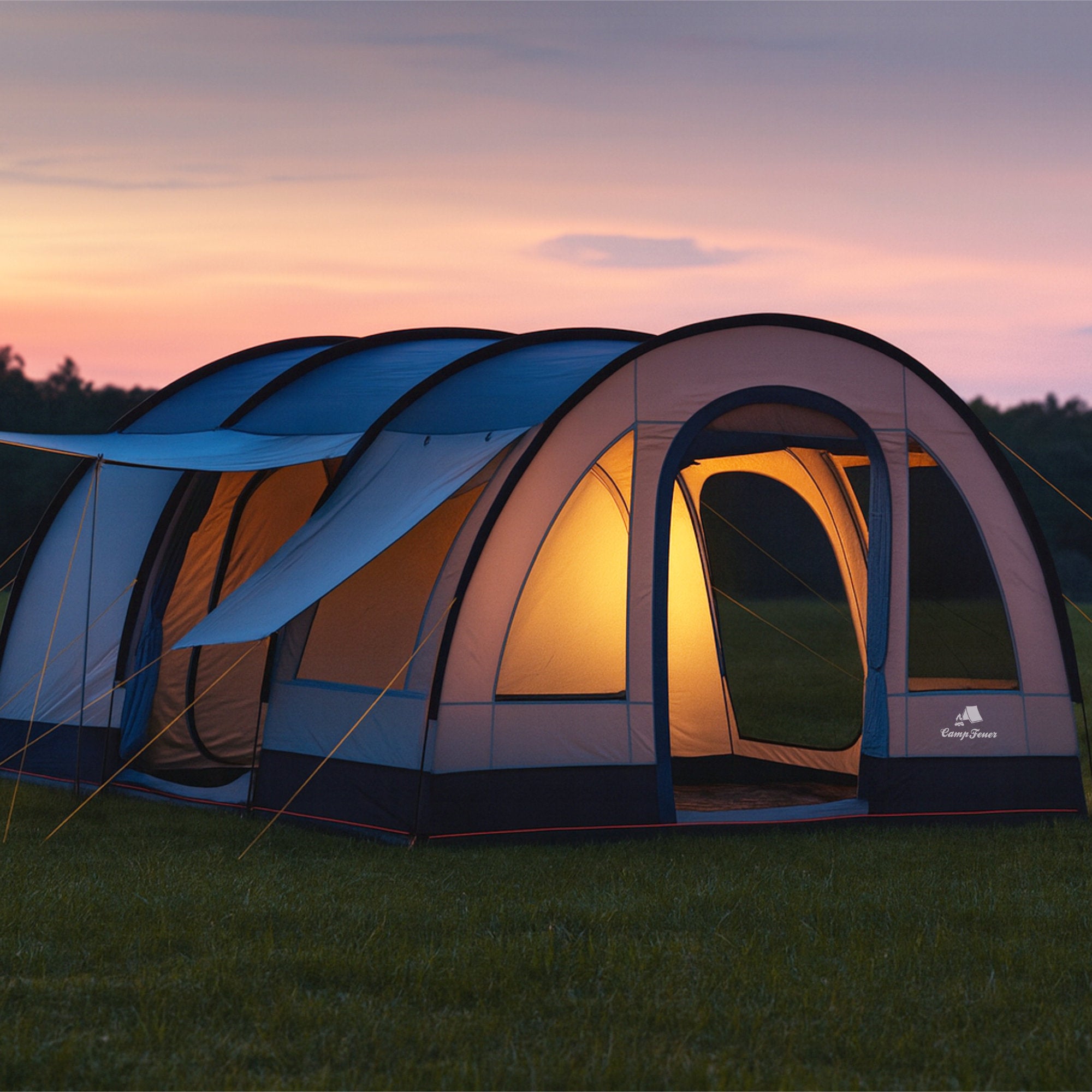 Tunnelzelt "TunnelX", 4 Personen