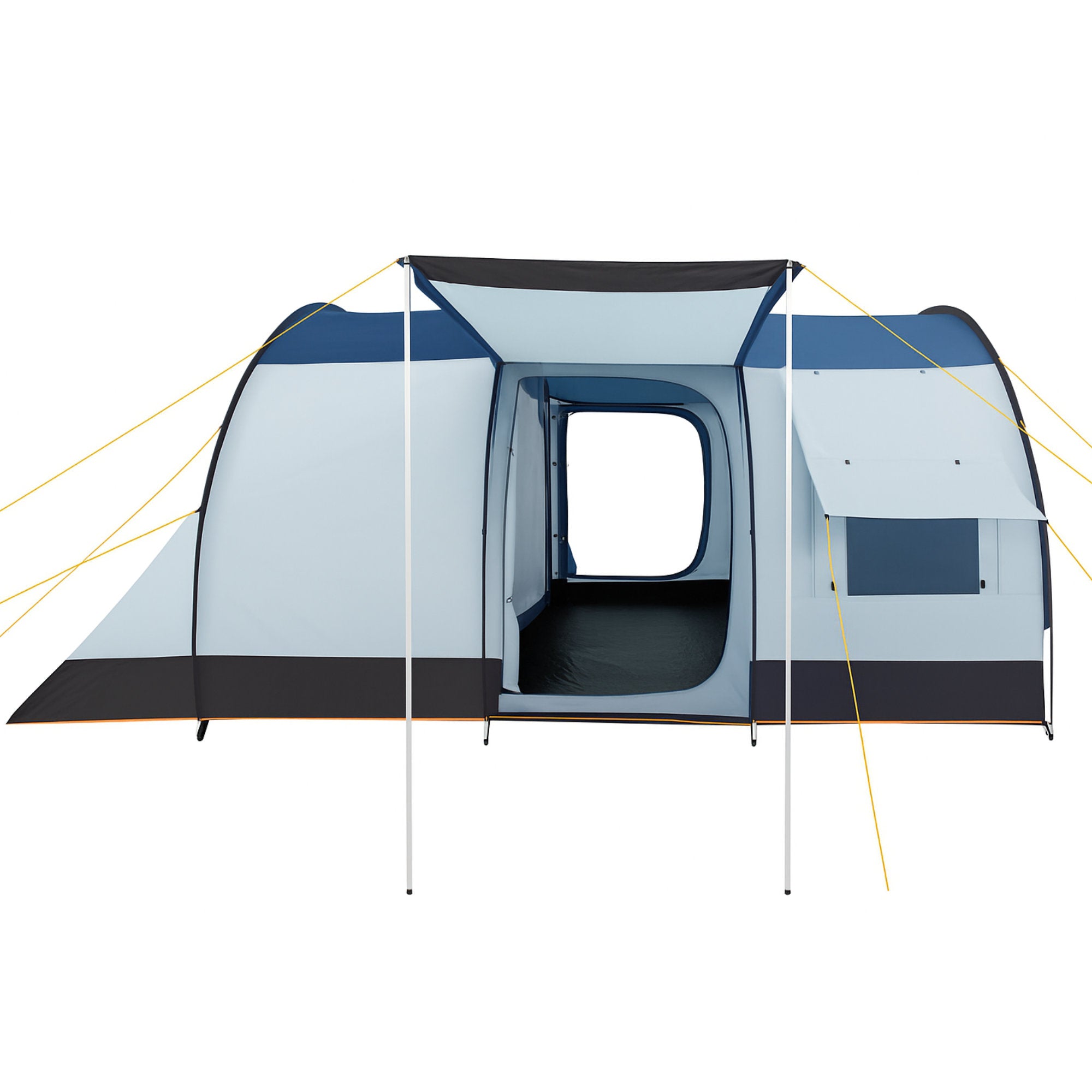 tunnelzelt 5000mm Tunnelzelt "TunnelX", 4 Personen – CampFeuer