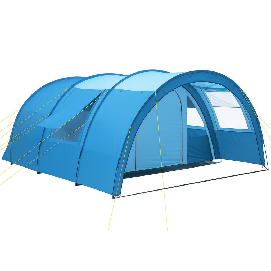 campfeuer xxl tunnelzelt Tunnelzelt "Multi", 4 Personen – CampFeuer