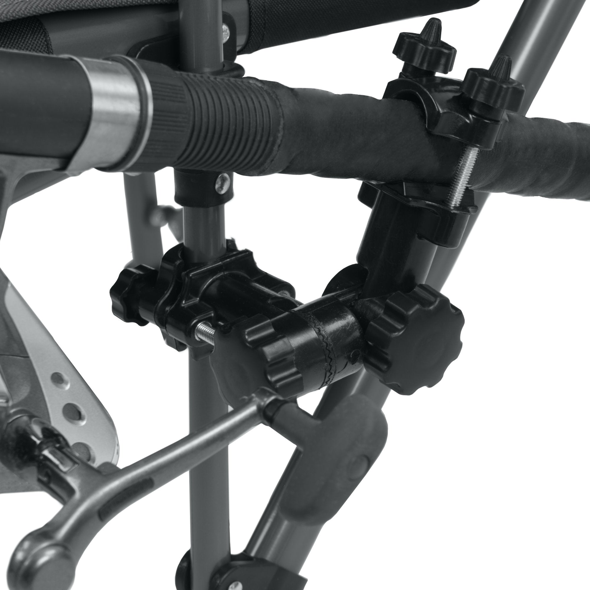 Angelstuhl mit Angelhalterung, faltbar, inkl. Tasche