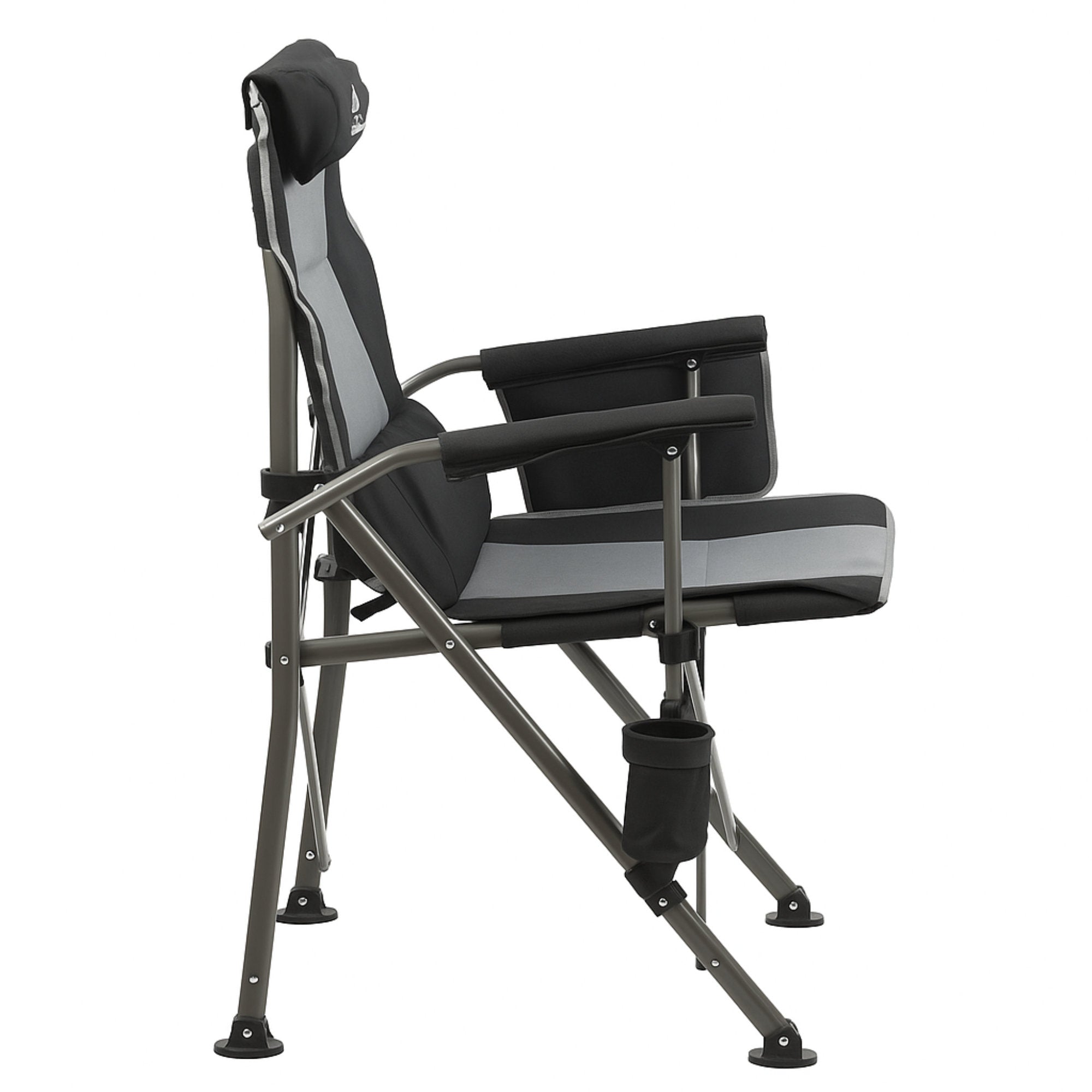 Angelstuhl mit Angelhalterung, faltbar, inkl. Tasche