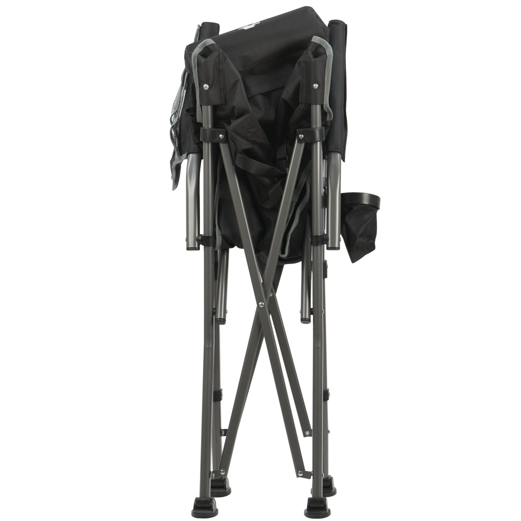 Angelstuhl mit Angelhalterung, faltbar, inkl. Tasche