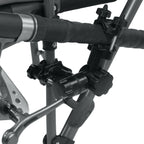 Angelstuhl mit Angelhalterung, faltbar, inkl. Tasche