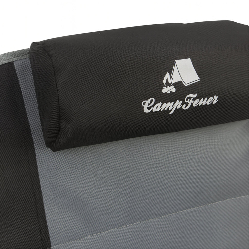 Angelstuhl mit Angelhalterung, faltbar, inkl. Tasche