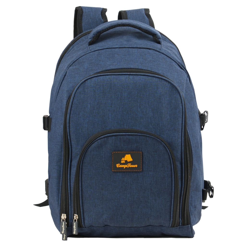 Picknickrucksack, 32-teilig, 4 Personen