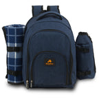 Picknickrucksack, 32-teilig, 4 Personen