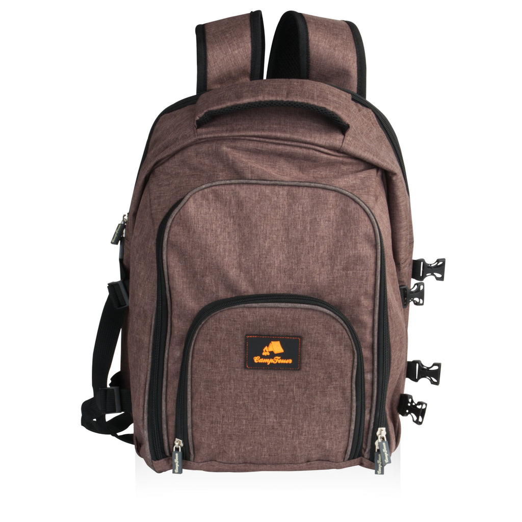 Picknickrucksack, 32-teilig, 4 Personen