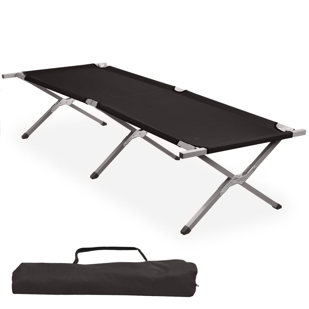 Feldbett, bis 180 kg, inkl. Tragetasche, Campingliege