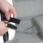 Sonnenliege, inkl. Dach und Arm-Massagerollen