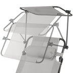 Sonnenliege, inkl. Dach und Arm-Massagerollen