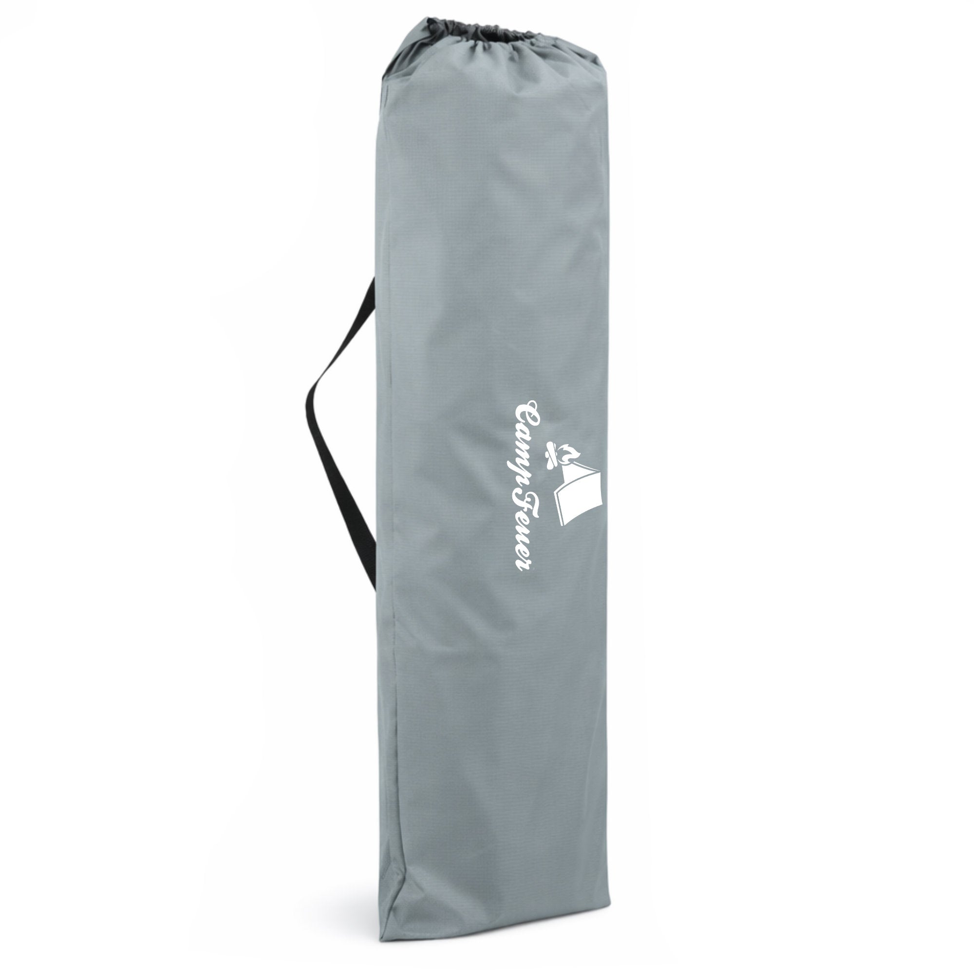Lit de camping pliant, jusqu'à 150 kg, avec oreiller et sac de transport