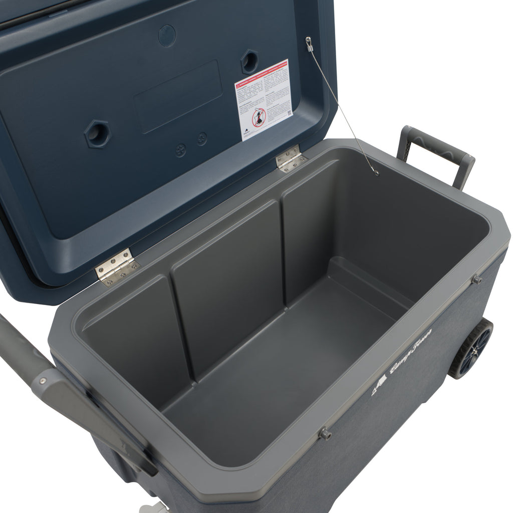 Cooler, 70 liters, with wheels