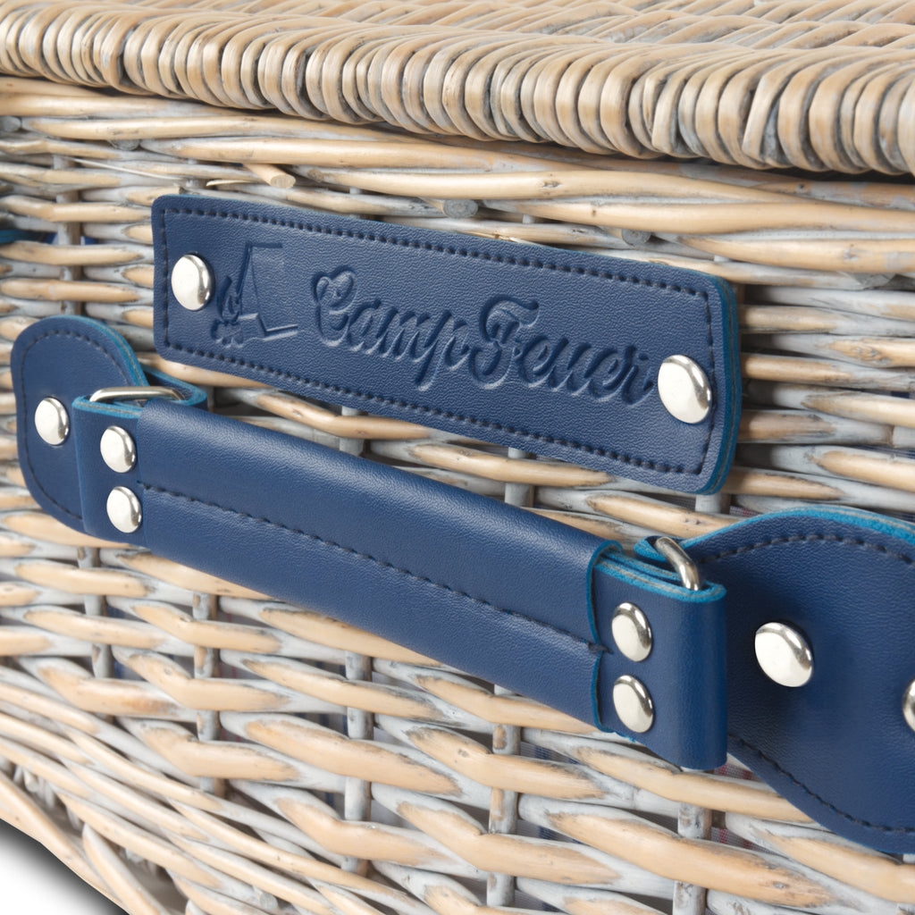 Picknickkorb, inkl. Geschirr-Set, 21-teilig, 4 Personen