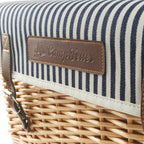 Picknickkorb, inkl. Serviertisch und Geschirr-Set, 25-teilig, 4 Personen