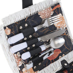 Picknickkorb, inkl. Kühlfach und Geschirr-Set, 12-teilig, 2 Personen