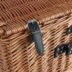 Picknickkorb, 3er Set, Weidenkorb