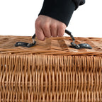 Picknickkorb, 3er Set, Weidenkorb