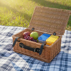 Picknickkorb, 3er Set, Weidenkorb