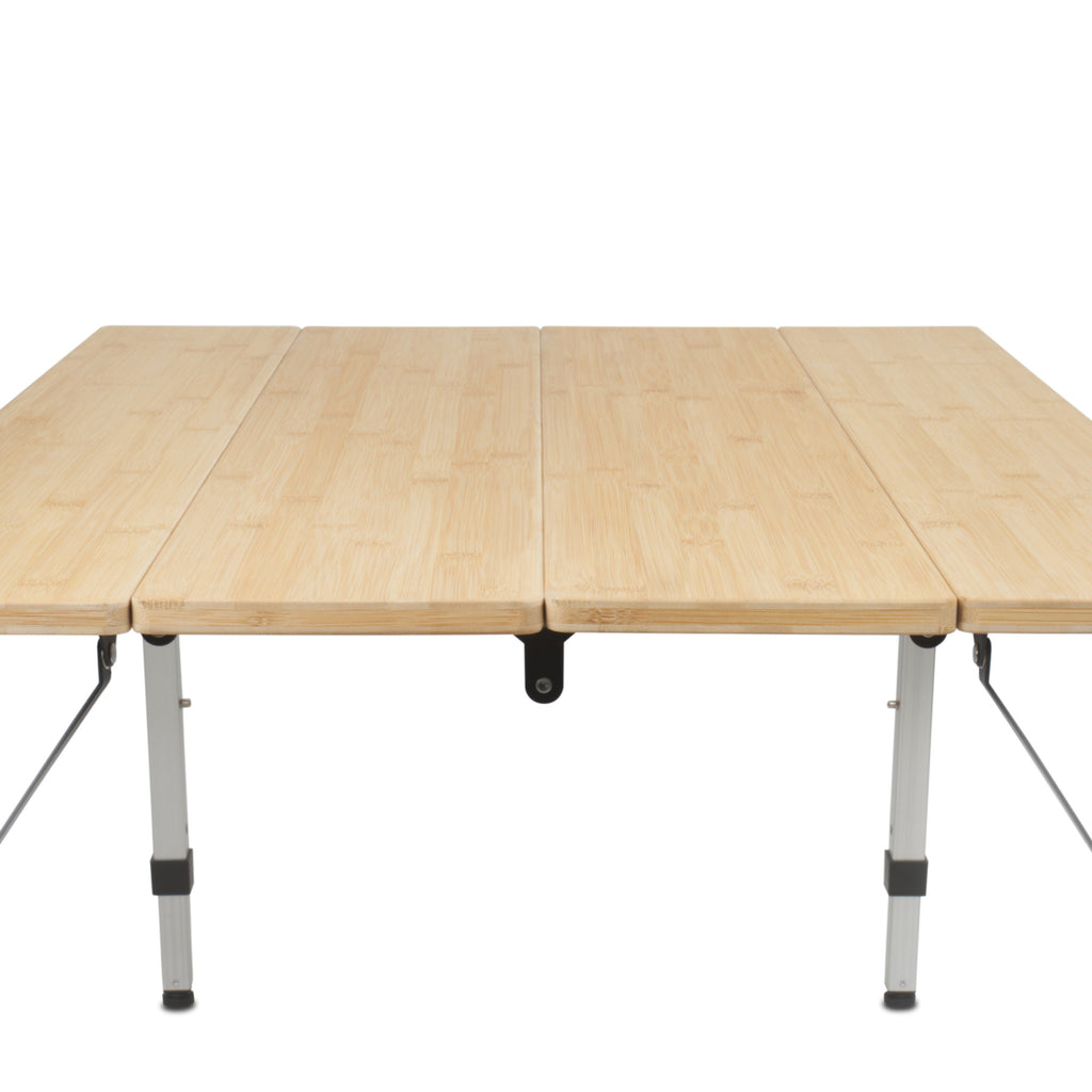 Camping table, bamboo, foldable
