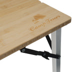 Camping table, bamboo, foldable