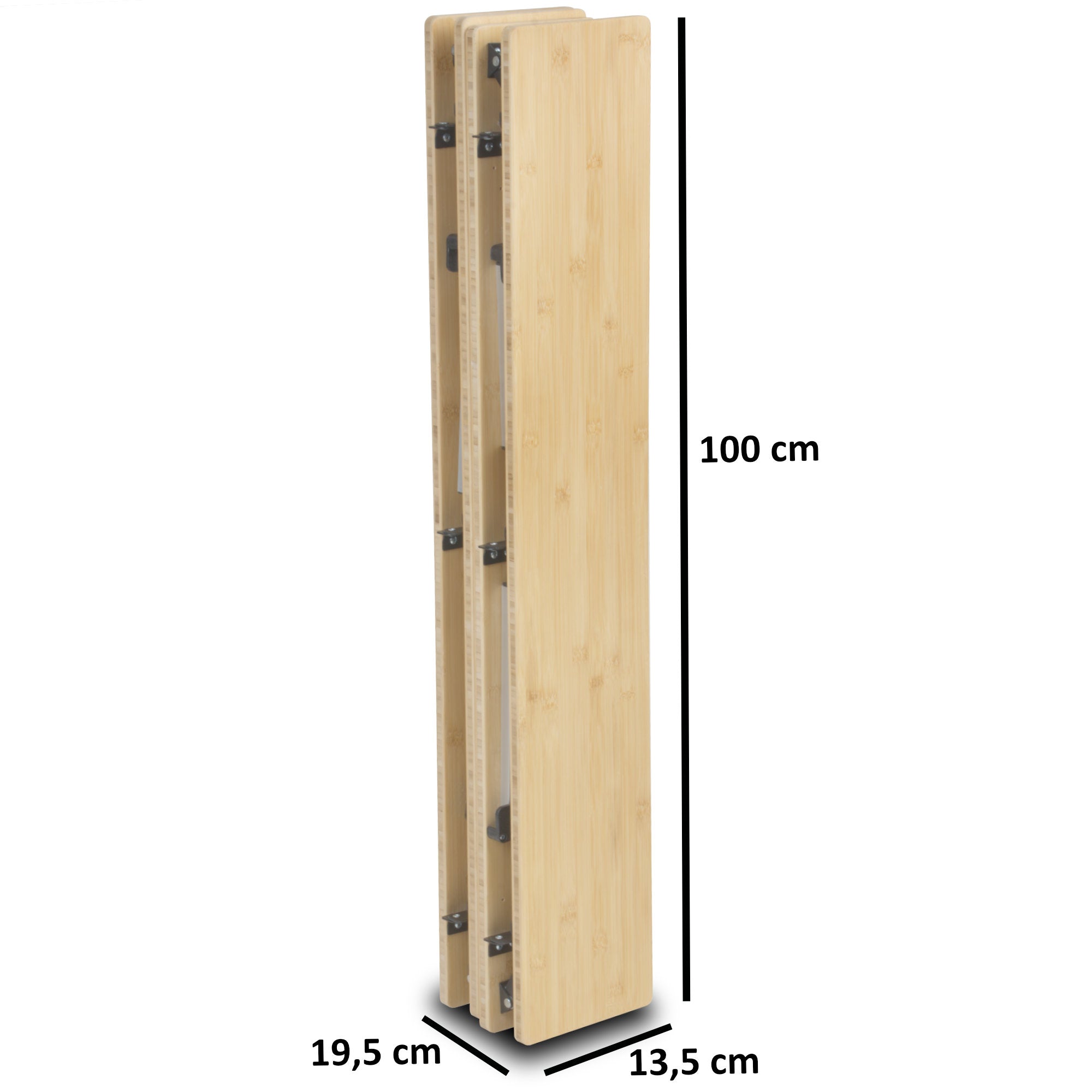 Camping table, bamboo, foldable