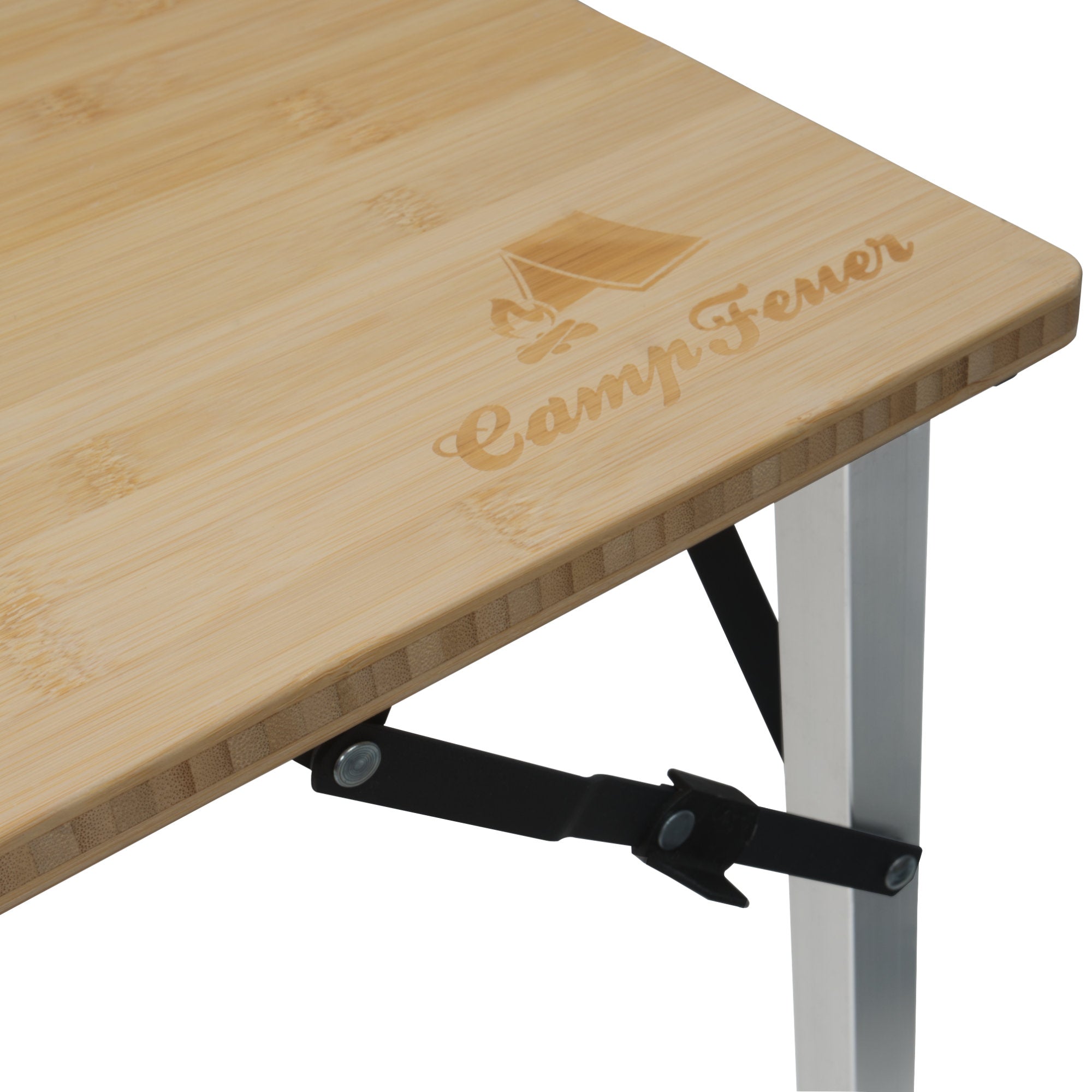 Camping table, bamboo, foldable