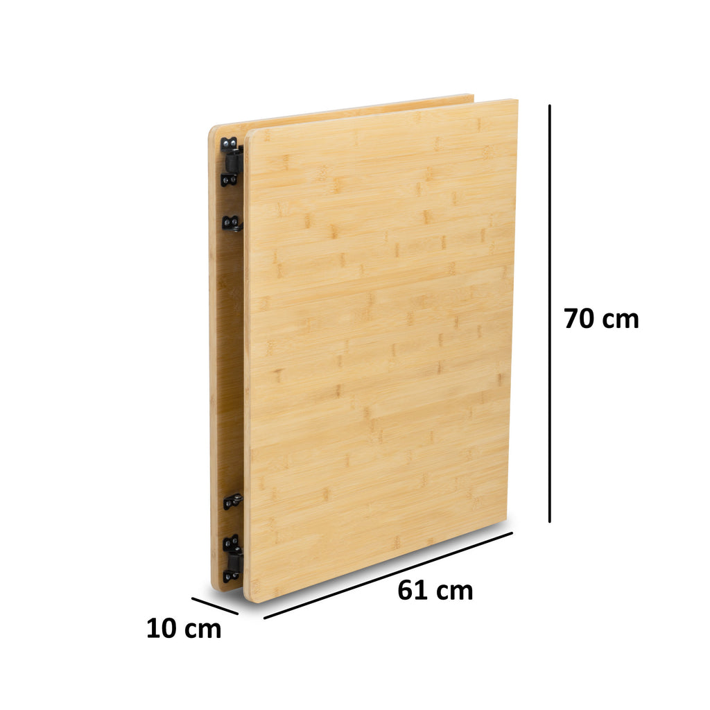 Camping table, bamboo, foldable