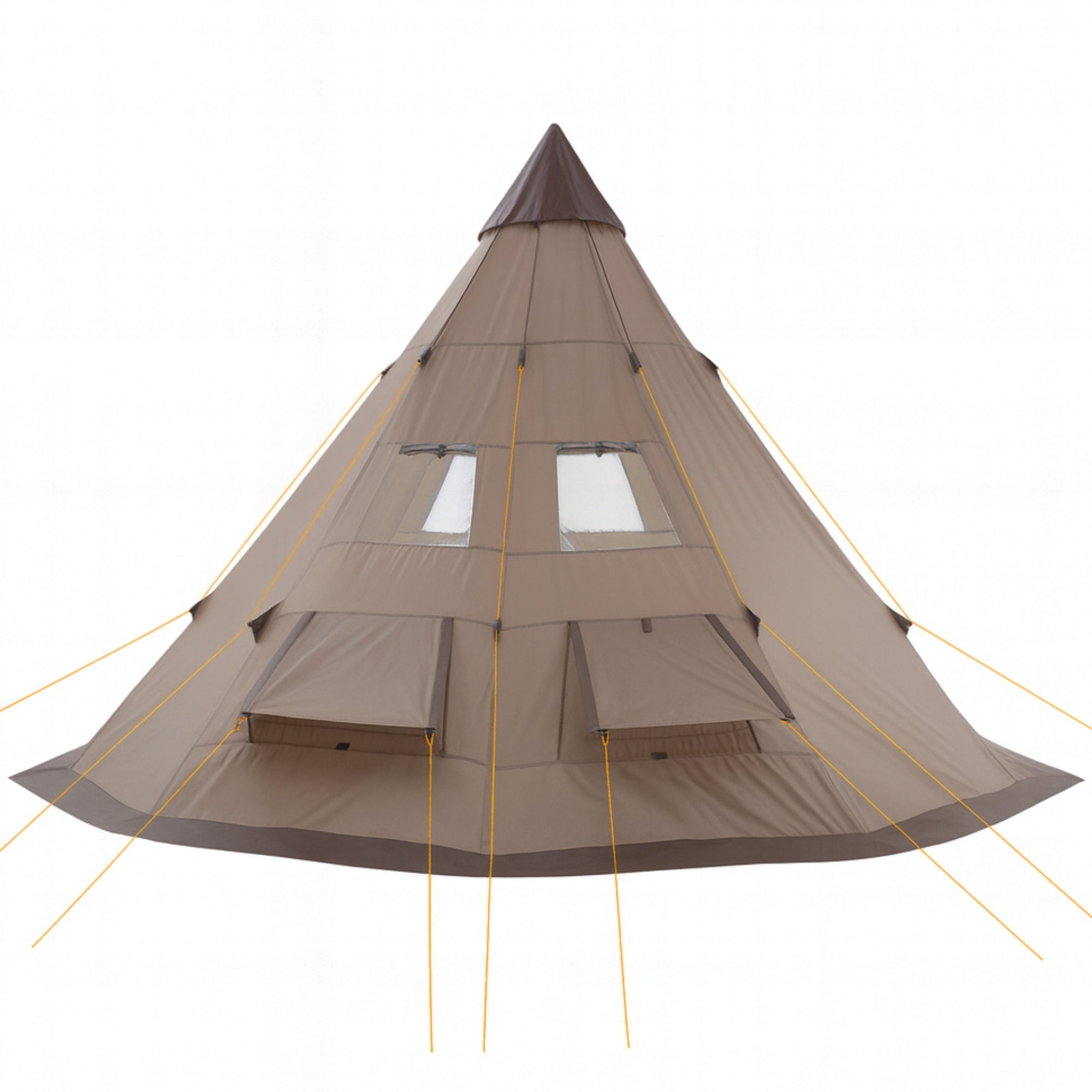 campfeuer tipi zelt mit vorbau Tipi Zelt "Spirit", 4 Personen, 3000 mm Wassersäule – CampFeuer