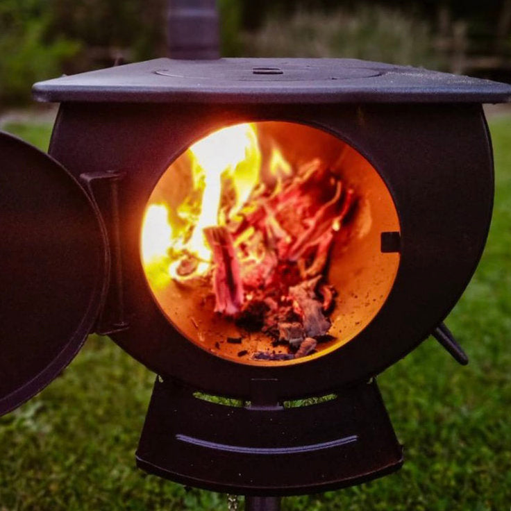 Zeltofen, 58 x 86 x 240 cm