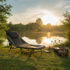 Carp fishing bed "XXL", 207 x 88 x 30-106 cm, height adjustable