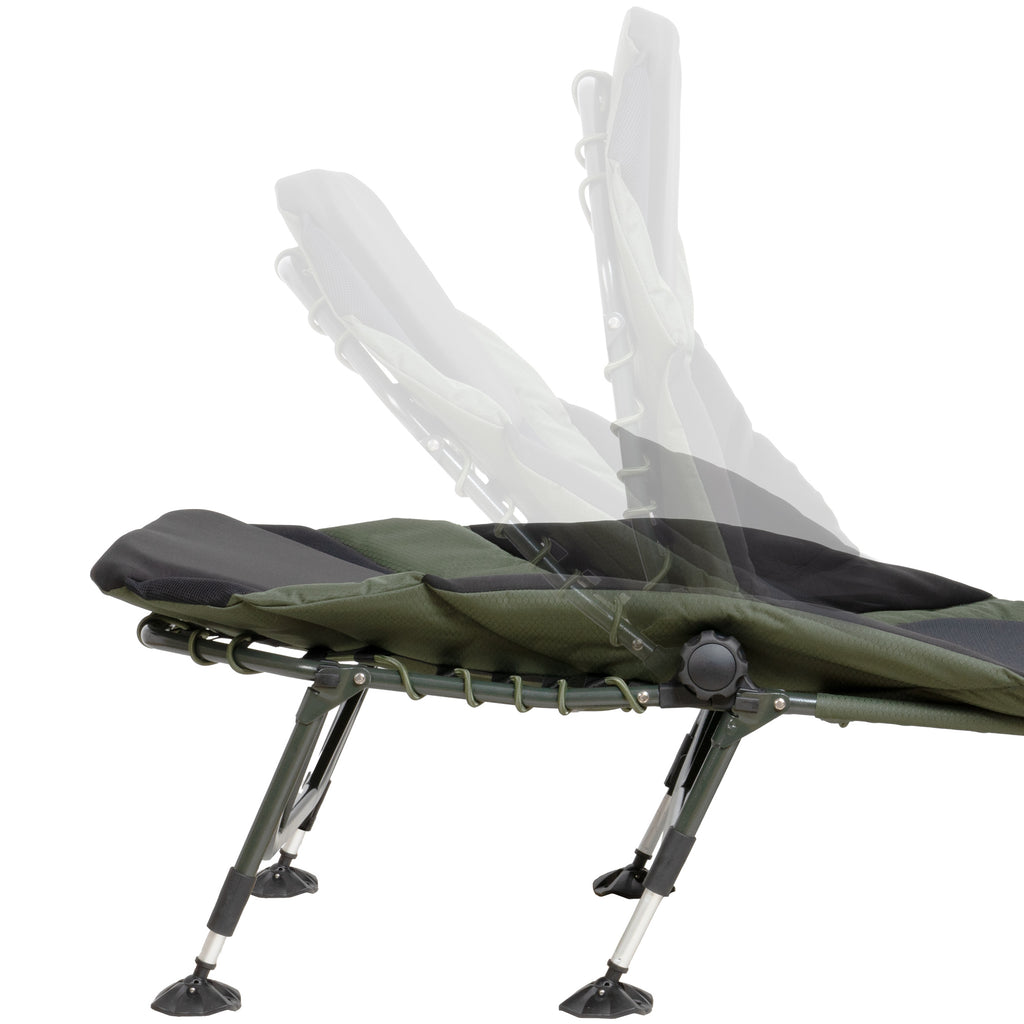 Carp fishing bed "XXL", 207 x 88 x 30-106 cm, height adjustable