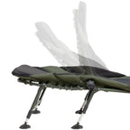 Carp fishing bed "XXL", 207 x 88 x 30-106 cm, height adjustable